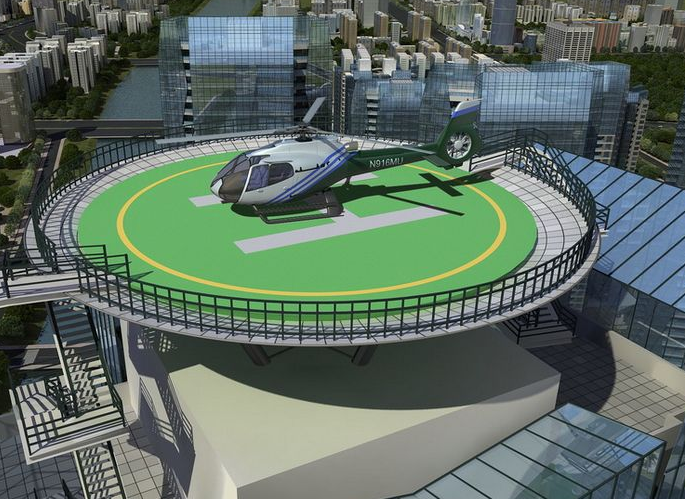 酒店楼顶直升机停机坪有什么功能
